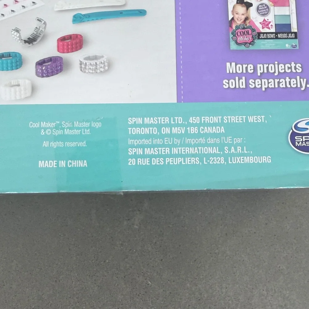 Cool Maker JoJo Siwa Bow Maker Studio DIY Hair Accessory Kit Nickelodeon 2017